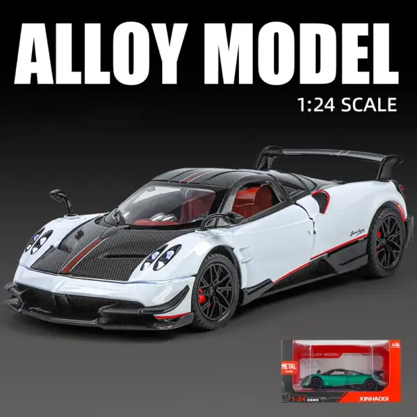 1:24 Pagani Huayra BC Alloy Model Car - Image 8