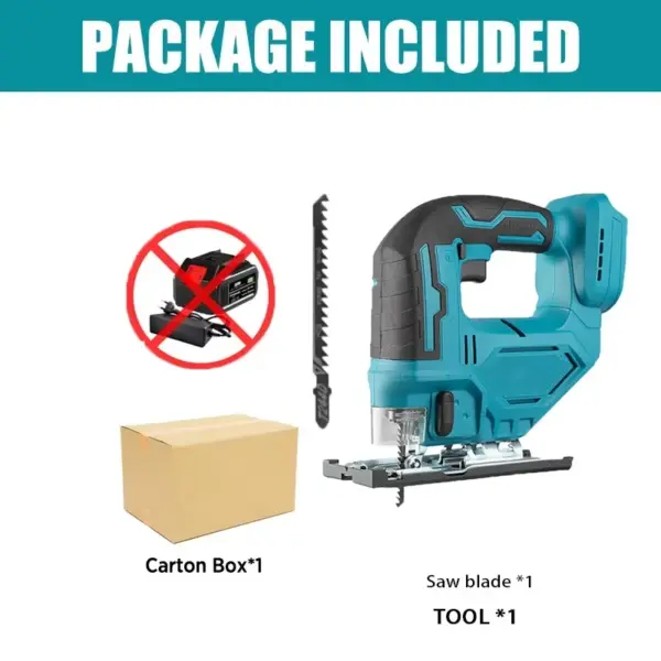 Cordless Electric Jigsaw 18V Woodworking Tool - Image 7