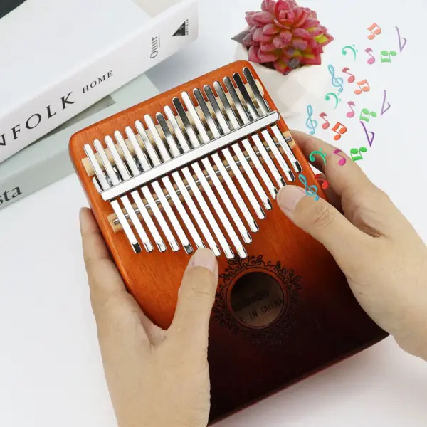 17 Key Kalimba with Tuning Tools and Accessories - Image 4