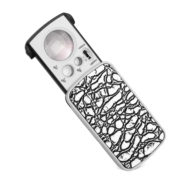 LED Magnifier Loupe 30X 60X 90X with Light - Image 8