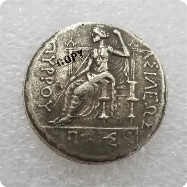 Ancient Greek Coin Replica Collectible Medal - Image 2