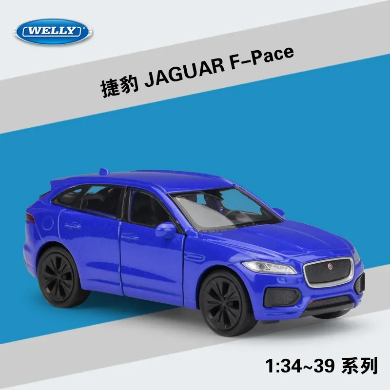 Welly 1:36 Jaguar F-Pace Diecast Model 1 Welly 1:36 Jaguar F-Pace Diecast Model