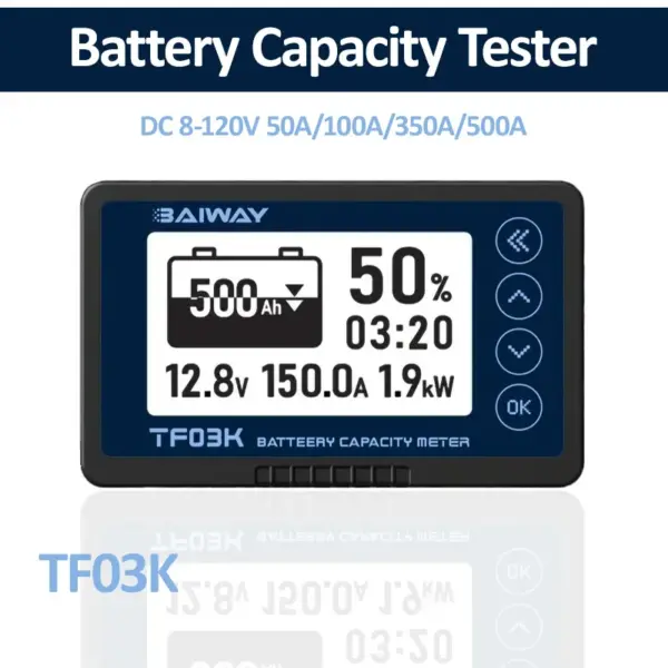 TF03K Battery Capacity Tester for Lead Acid