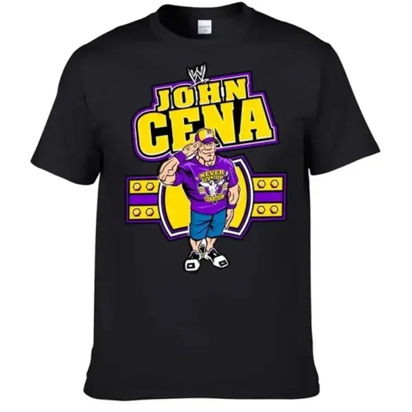 John Cena Never Give Up 3D Printed T-Shirt - Image 6