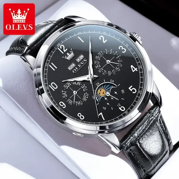 Olevs 6698 Luxury Automatic Mechanical Watch - Image 10