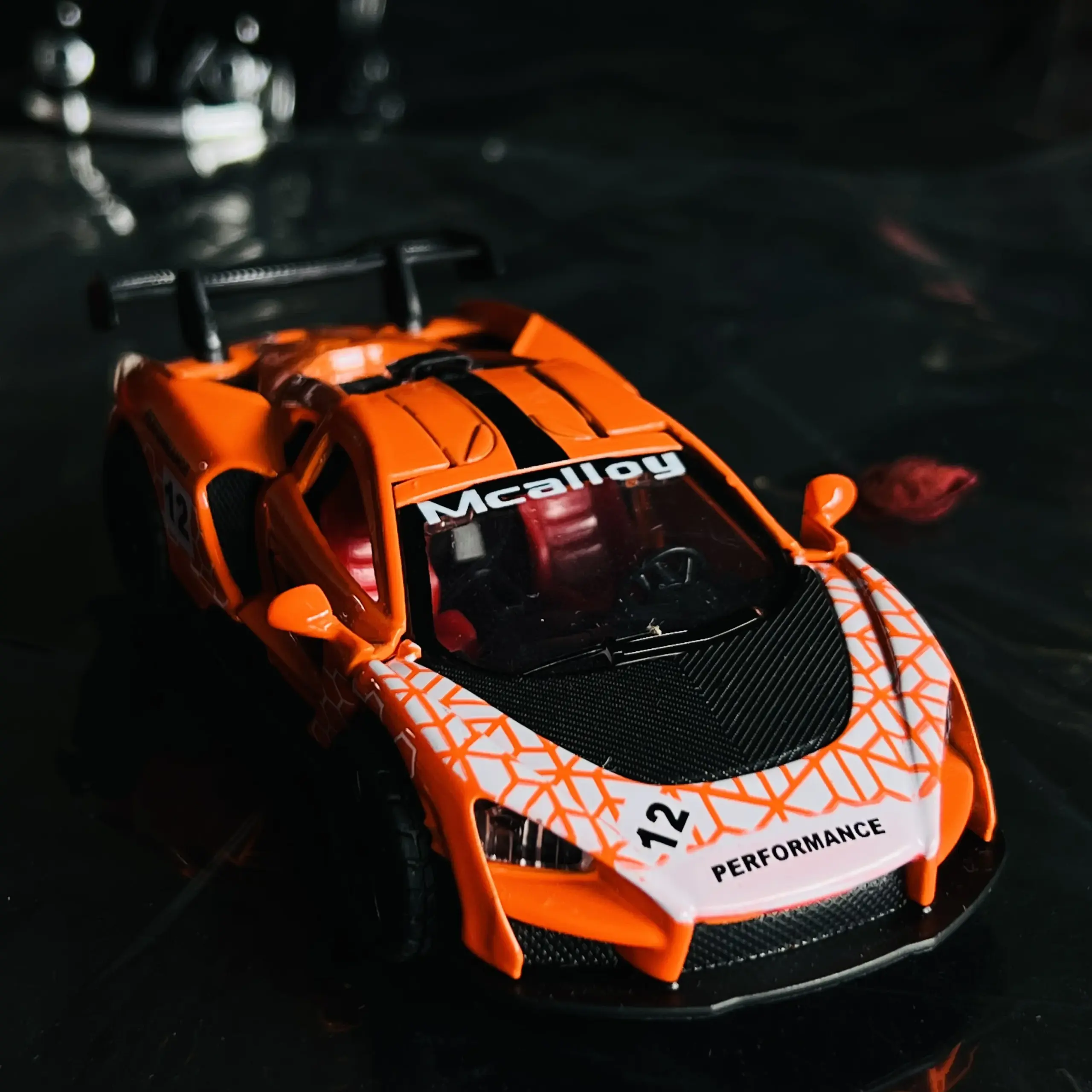 Metal Diecast Sports Car Toy Model 2 Metal Diecast Sports Car Toy Model - Image 2