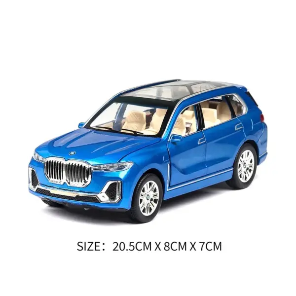 1:24 Scale BMW X7 Die-cast Car Model - Image 9