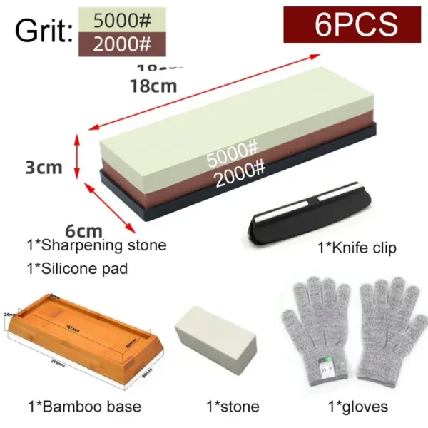 Double-Sided Whetstone Sharpening Set - Image 11