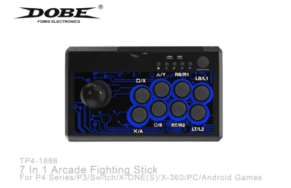 7 In 1 Arcade Fighting Stick for Consoles - Image 5