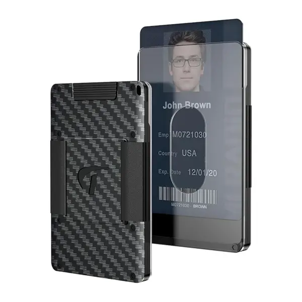 Aluminum Slim RFID Blocking Men's Wallet - Image 9