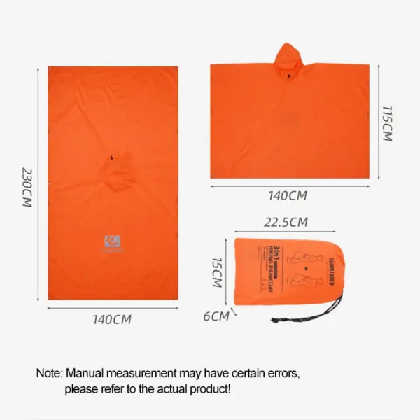 3-in-1 Waterproof Outdoor Rain Jacket - Image 6