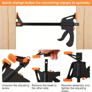 12 Inch Heavy Duty Bar Clamps for Woodwork 10 Sf035728bef3e4de0a4a8264c07768f9bA