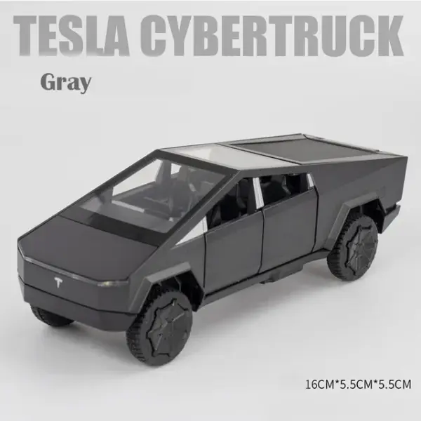 1:32 Tesla Cybertruck Diecast Toy Model - Image 7