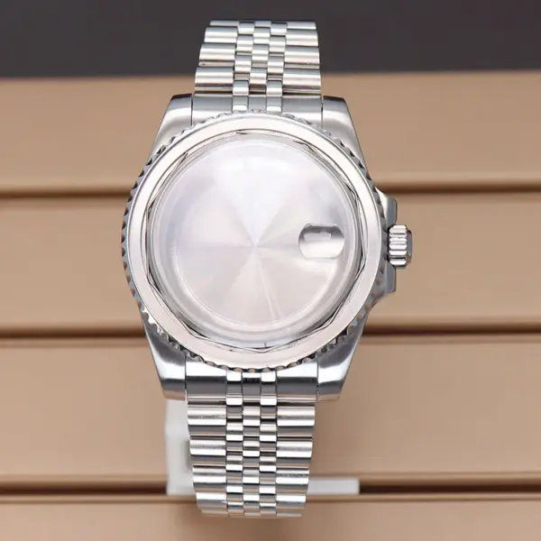 40mm Stainless Steel Watch Case for Seiko - Image 8