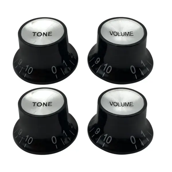 4pcs Vintage Black LP Guitar Tone Volume Knobs - Image 5