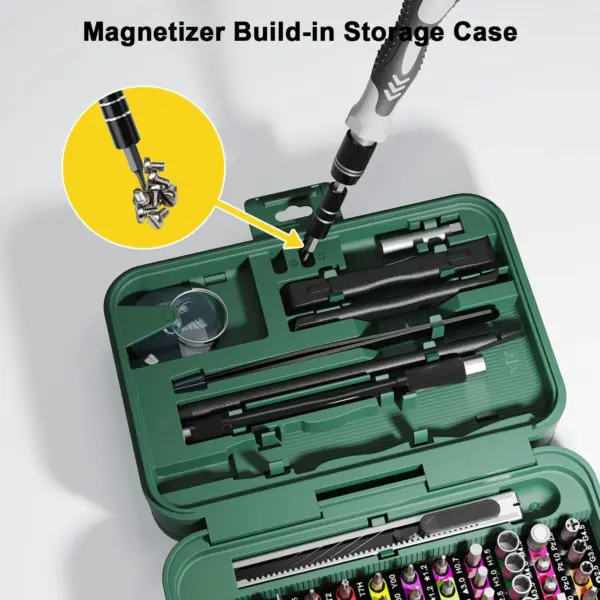 132 in 1 Precision Screwdriver Set with Storage - Image 6