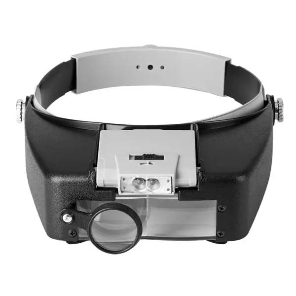 Head-Mounted LED Magnifier 1.5X to 10X