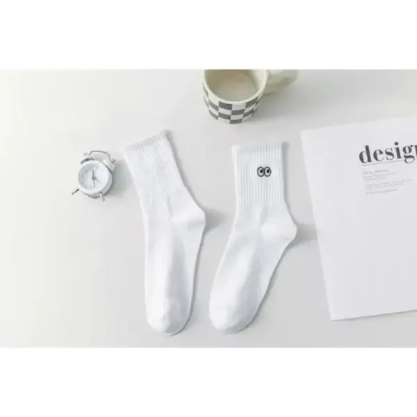 5 Pairs Cartoon Women's Mid Tube Socks - Image 2