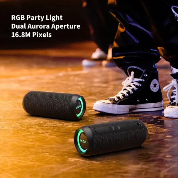MLOVE E6-L Outdoor Bluetooth Speaker, IPX7 - Image 4