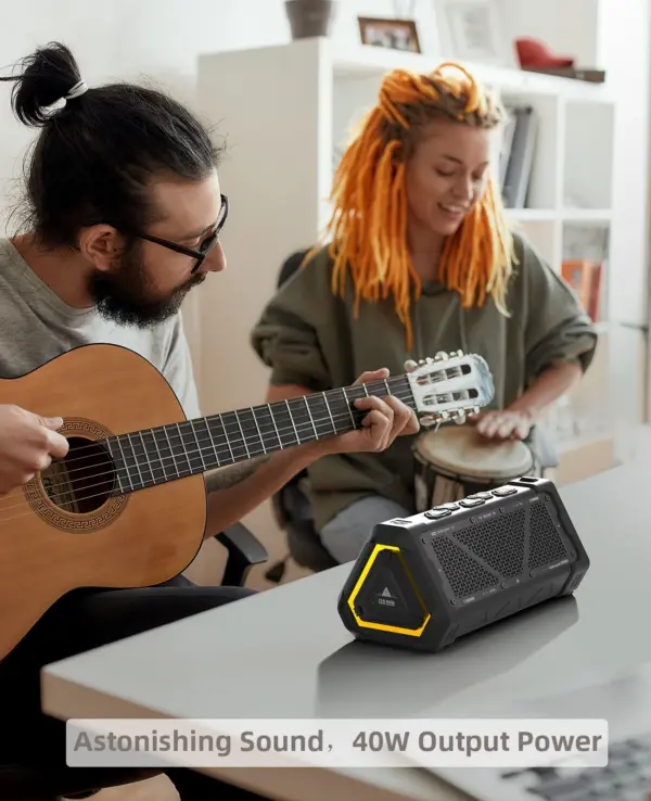 MLOVE P3 Outdoor Bluetooth Speaker 40W IPX7 - Image 5