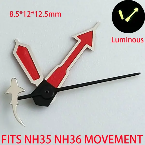NH35 NH36 Watch Hands Green Luminous Set - Image 15