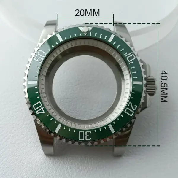 NH35 40.5mm Stainless Steel Watch Case - Image 6