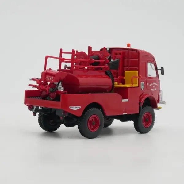 1:43 Scale Alloy French Fire Truck Model - Image 5