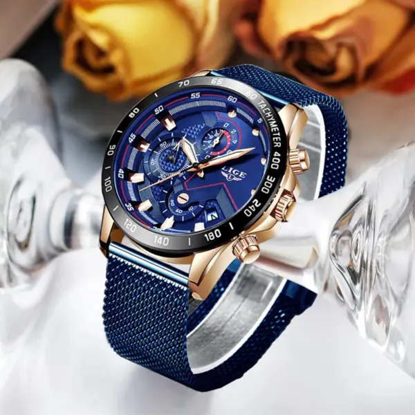 LIGE Women's Quartz Waterproof Wristwatch - Image 2