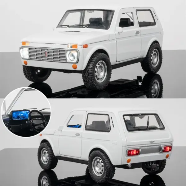 1:18 Russian LADA NIVA Alloy Model Car - Image 3