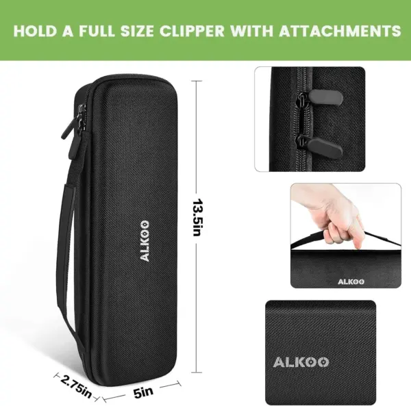 Grooming Clipper Blade Storage Case with 12 Slots - Image 3