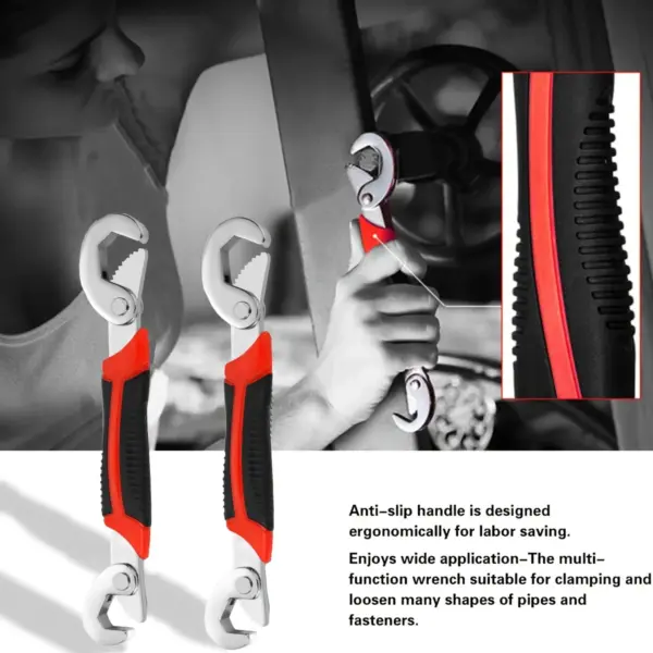 Adjustable Universal Wrench 6-22mm Multi-Function - Image 3