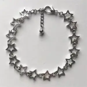 Vintage Star Charm Link Chain Bracelet