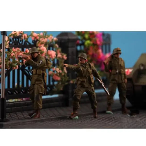 1:72 Scale Resin US 101st Airborne Soldiers Set - Image 4