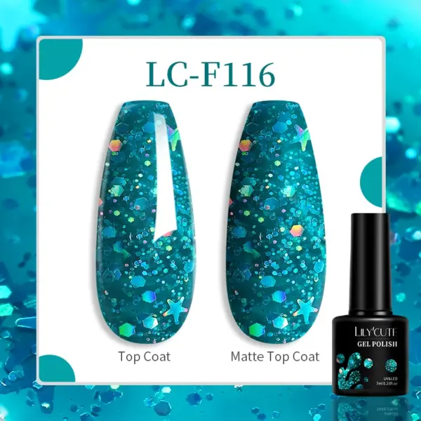 LILYCUTE 129 Colors 7ml Nail Gel Polish - Image 80