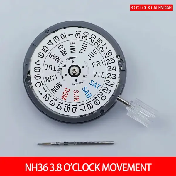 NH36 Automatic Movement with Calendar Function - Image 8