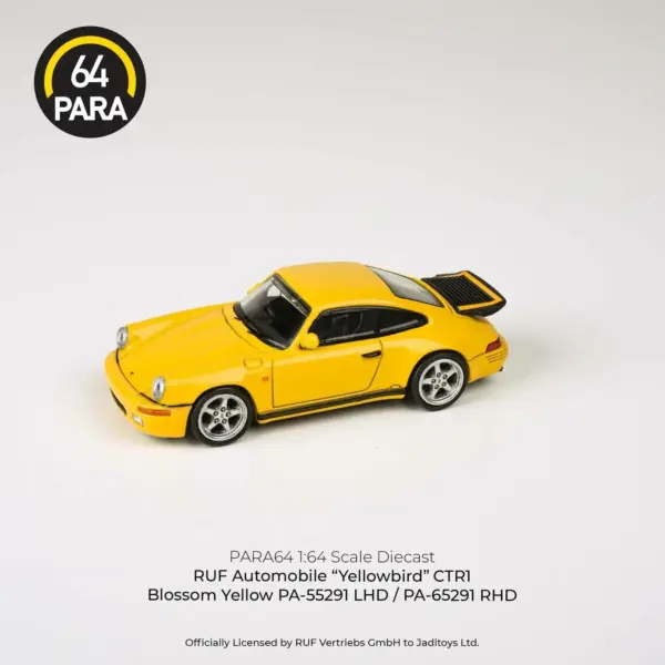 1/64 Scale RUF CTR Yellowbird Diecast Model - Image 5
