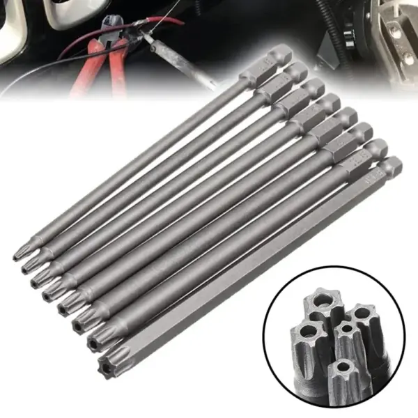Magnetic Torx Screwdriver Bit Set 1/4 Inch - Image 2
