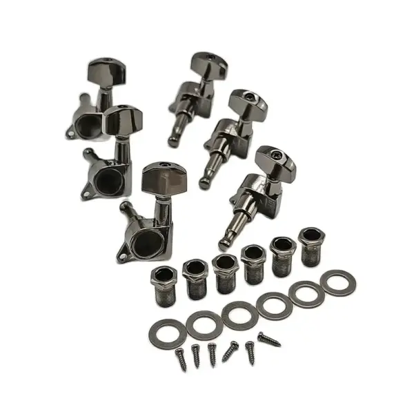 6pcs Acoustic Guitar String Tuning Pegs Set - Image 2