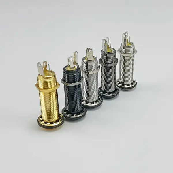 Guitar Bass Threaded Output Jack Plug Socket - Image 5