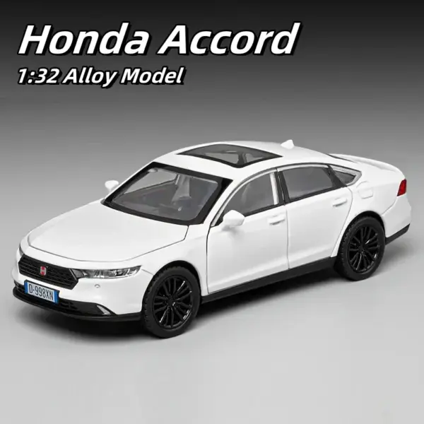 1:32 Scale Honda Accord Diecast Model Car