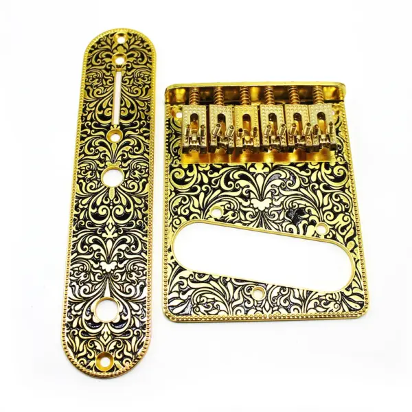 6 String Roller Saddle Bridge for TL Guitar - Image 2