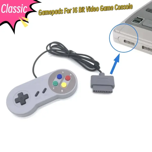 Replacement Gamepad for SNES/SFC Console - Image 2