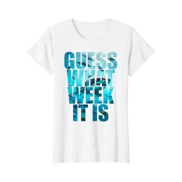 Funny Shark Awareness Women's Cotton T-Shirt - Image 2
