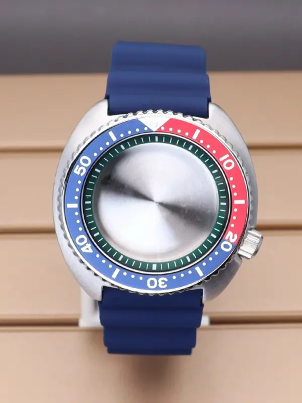 45mm Silver SKX Watch Case for Seiko NH35/NH36 - Image 22