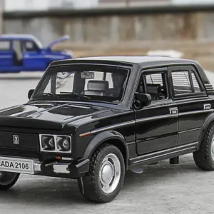 1:32 Diecast LADA 2106 Classic Car Model 11 Sf516935db67042de85a940ae91dc795aM