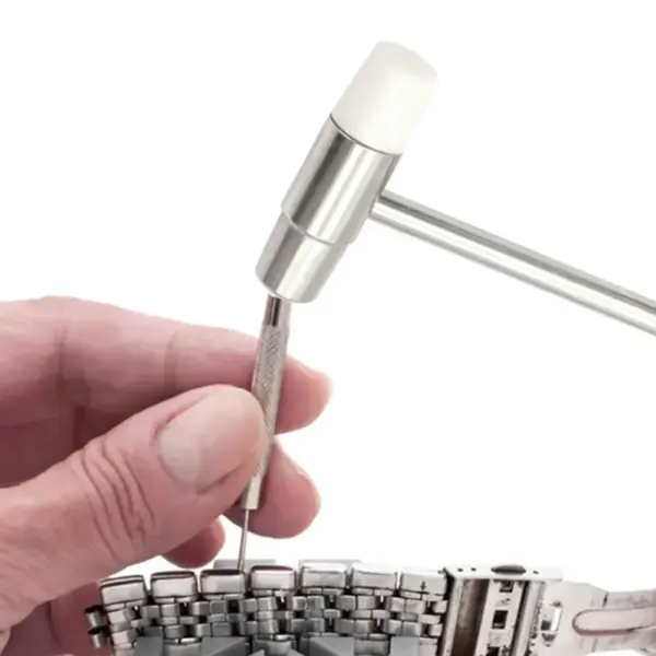 Mini Metal Rubber Double-Head Hammer for Repairs - Image 2