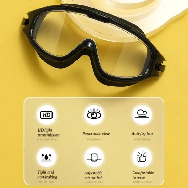 High-Definition Swimming Goggles with Anti-Fog - Image 4