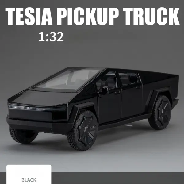 1:32 Tesla Pickup Truck Diecast Model Car - Image 7
