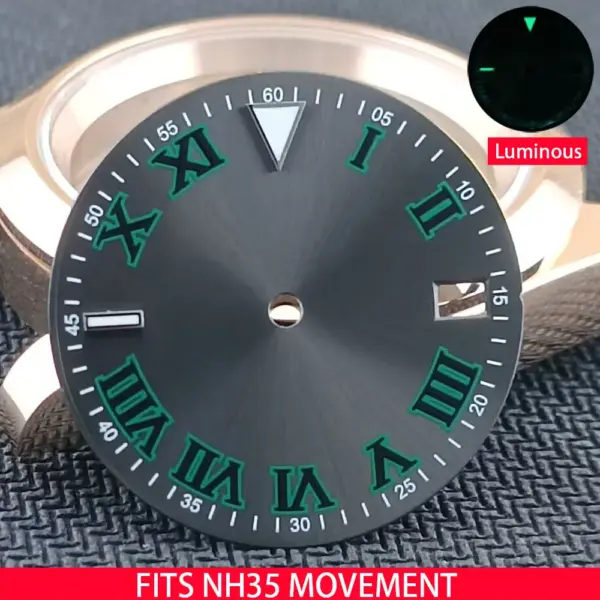 28.5mm Luminous Dial for NH35 Movement - Image 7