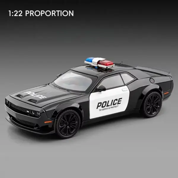 1:22 Alloy Dodge Challenger SRT Hellcat Model - Image 13